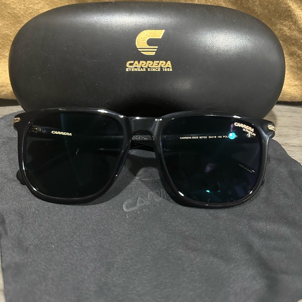 Carrera Sleek Black Sunglasses